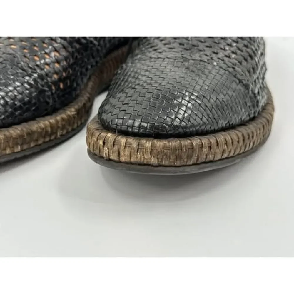 DOLCE & GABBANA Men’s Perforated Leather Lace-Up Derby Casual Shoes US 11.5